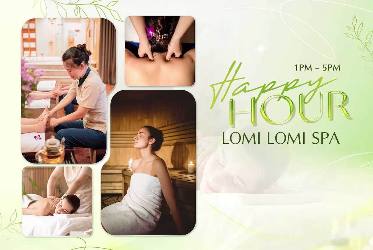 Spa Offer: Happy Hour
